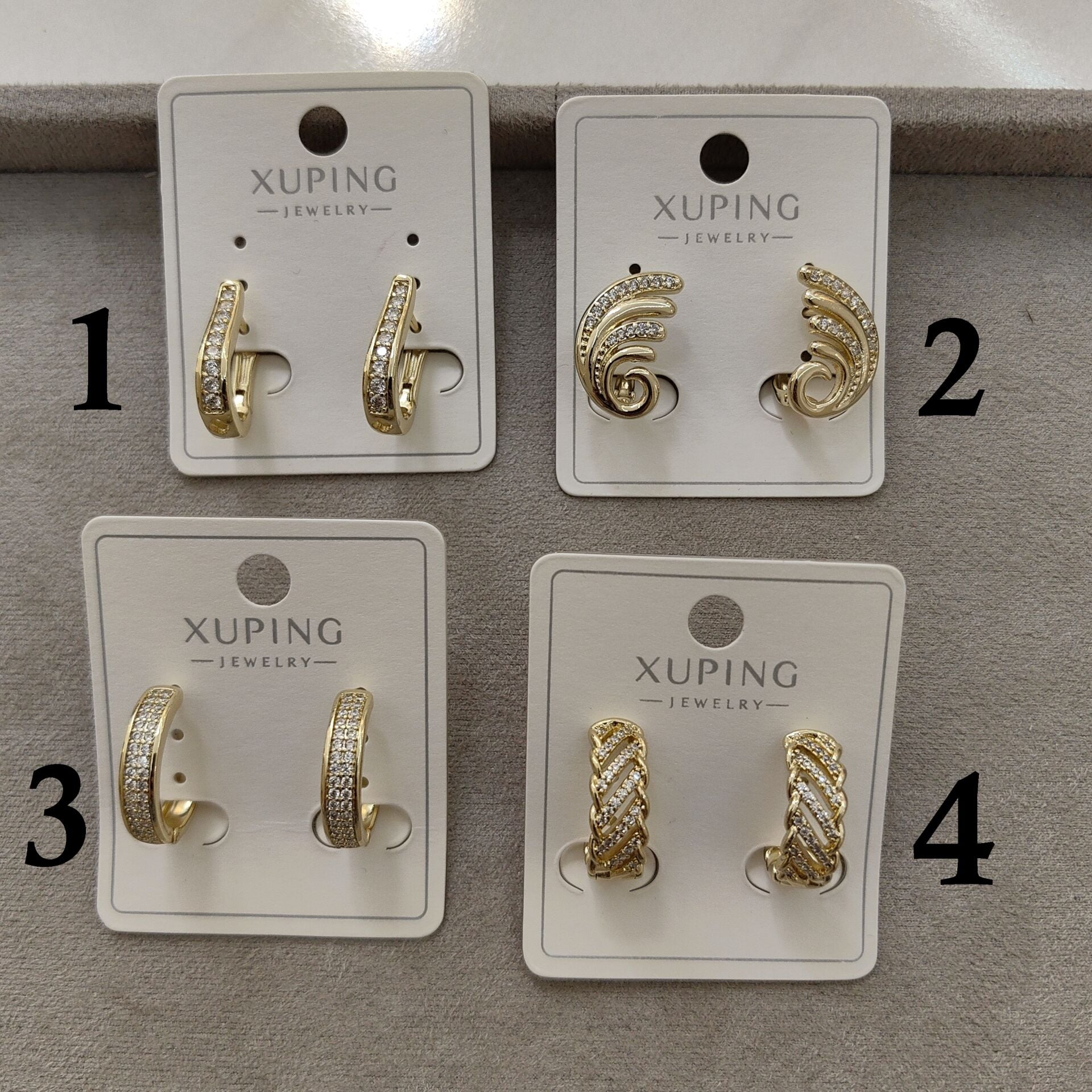 14K ALTIN KAPLAMA KÜPELER