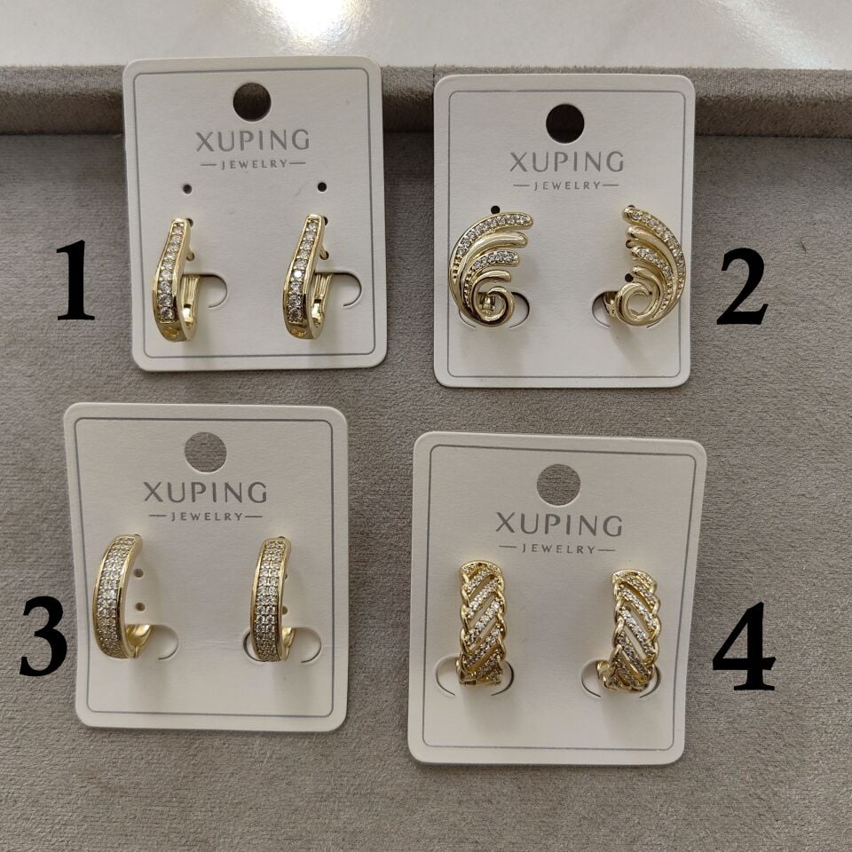 14K ALTIN KAPLAMA KÜPELER