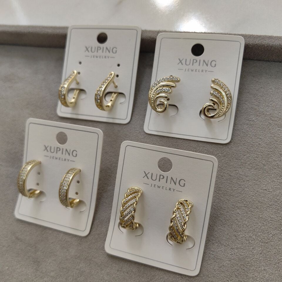 14K ALTIN KAPLAMA KÜPELER