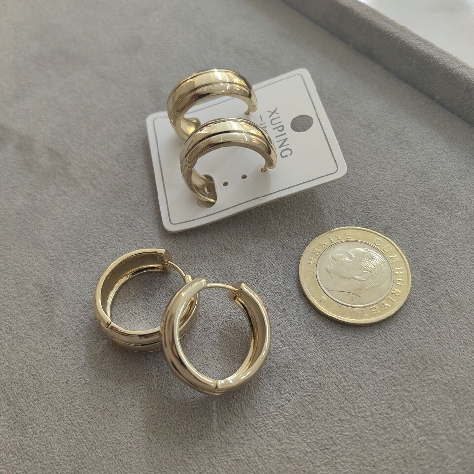 14K ALTIN KAPLAMA KÜPE