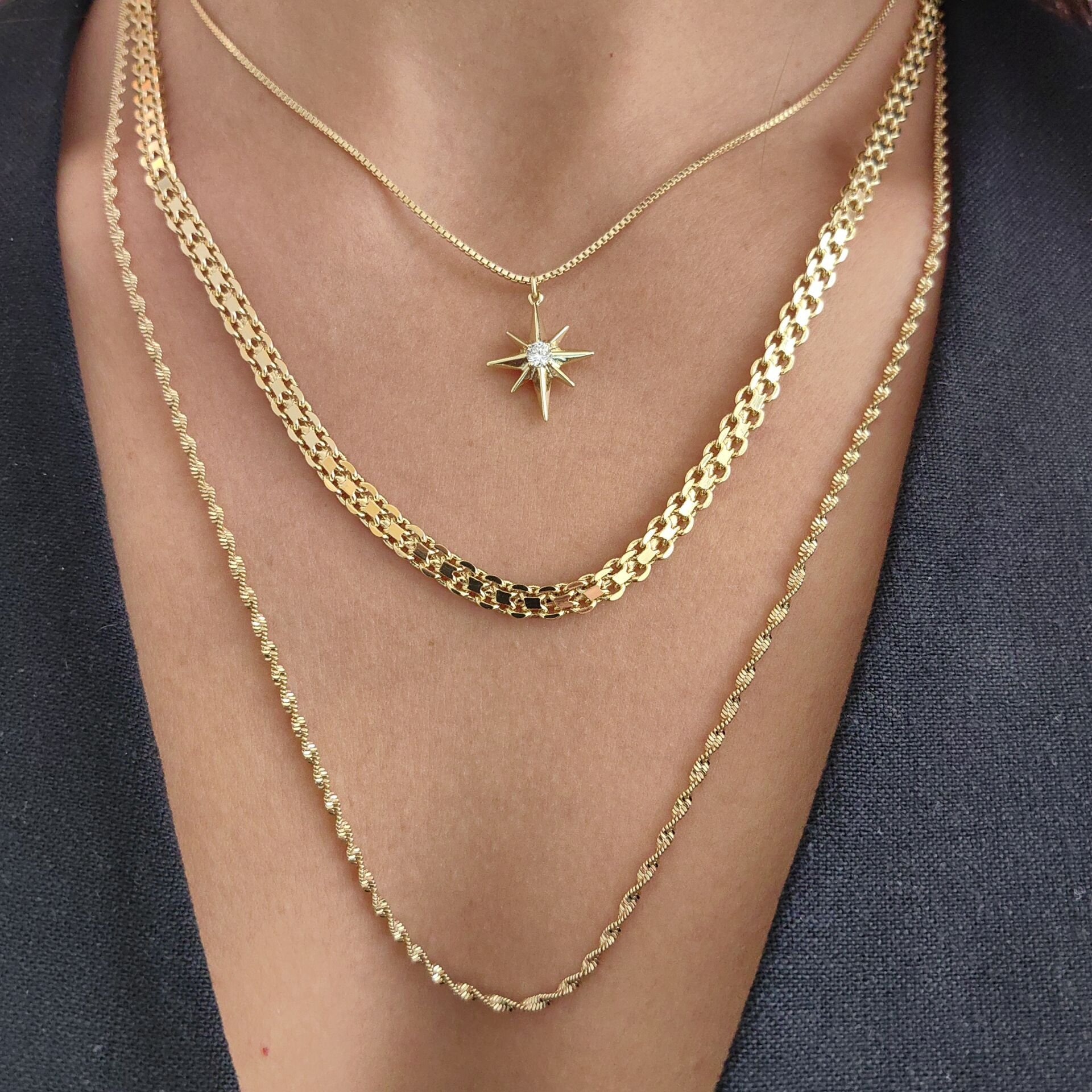 KUYUMCU MODEL ZİNCİR KOMBİN