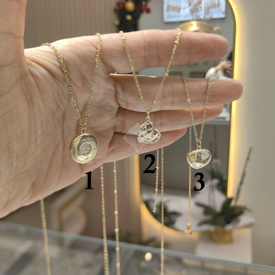 14K ALTIN KAPLAMA KOLYELER