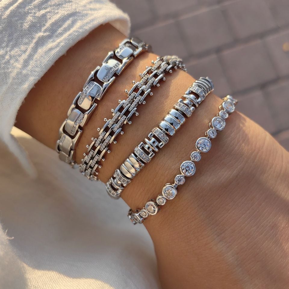 KUYUMCU İŞÇİLİĞİNDE SİLVER KAPLAMA BİLEKLİKLER