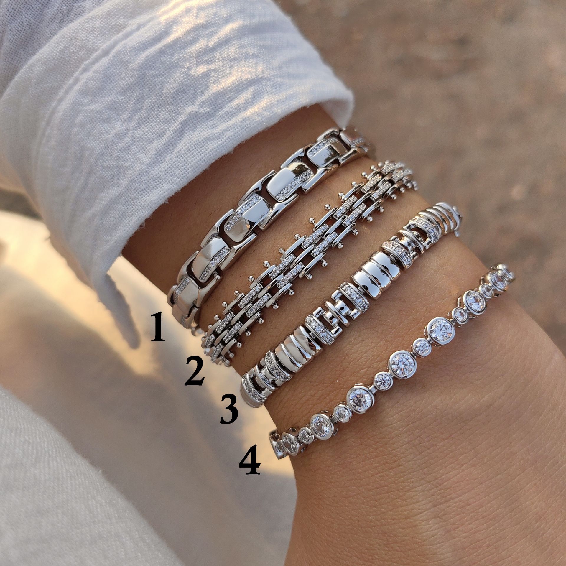 KUYUMCU İŞÇİLİĞİNDE SİLVER KAPLAMA BİLEKLİKLER