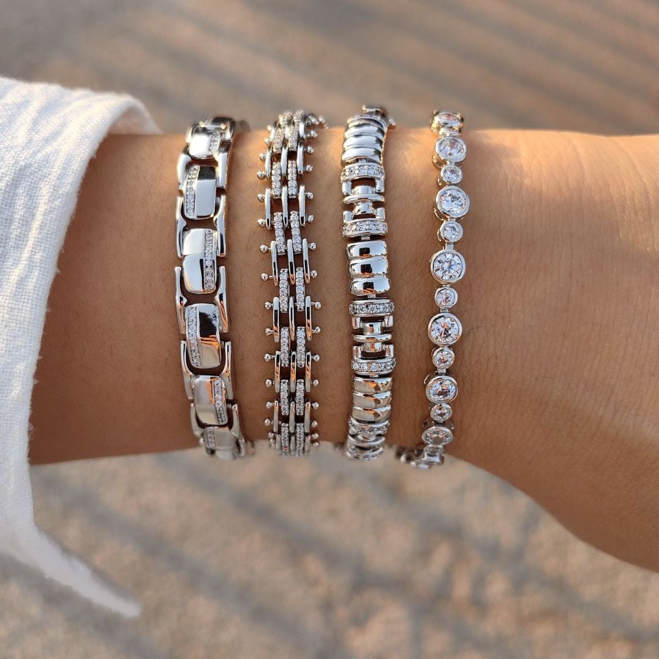 KUYUMCU İŞÇİLİĞİNDE SİLVER KAPLAMA BİLEKLİKLER