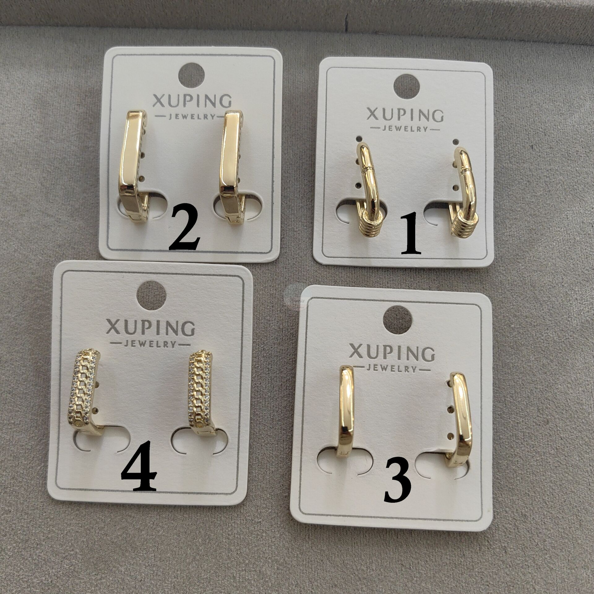 14K ALTIN KAPLAMA KÜPELER