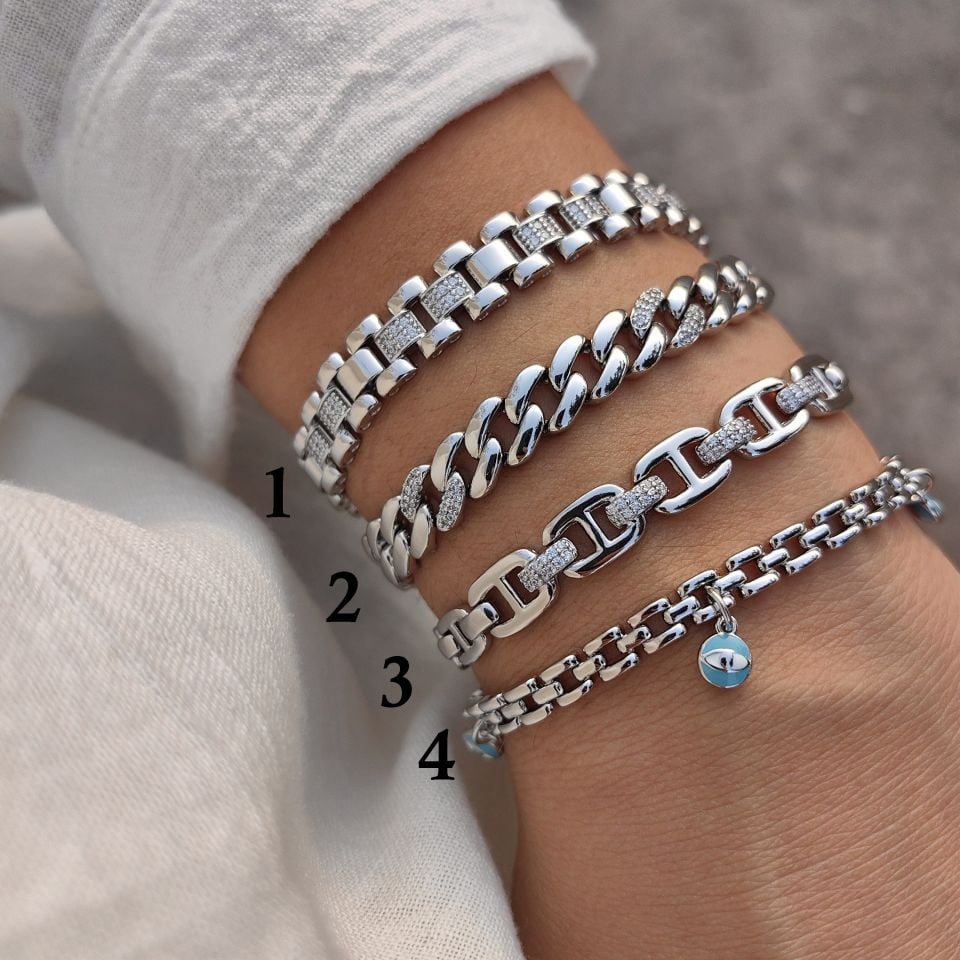 KUYUMCU İŞÇİLİĞİNDE SİLVER KAPLAMA BİLEKLİKLER