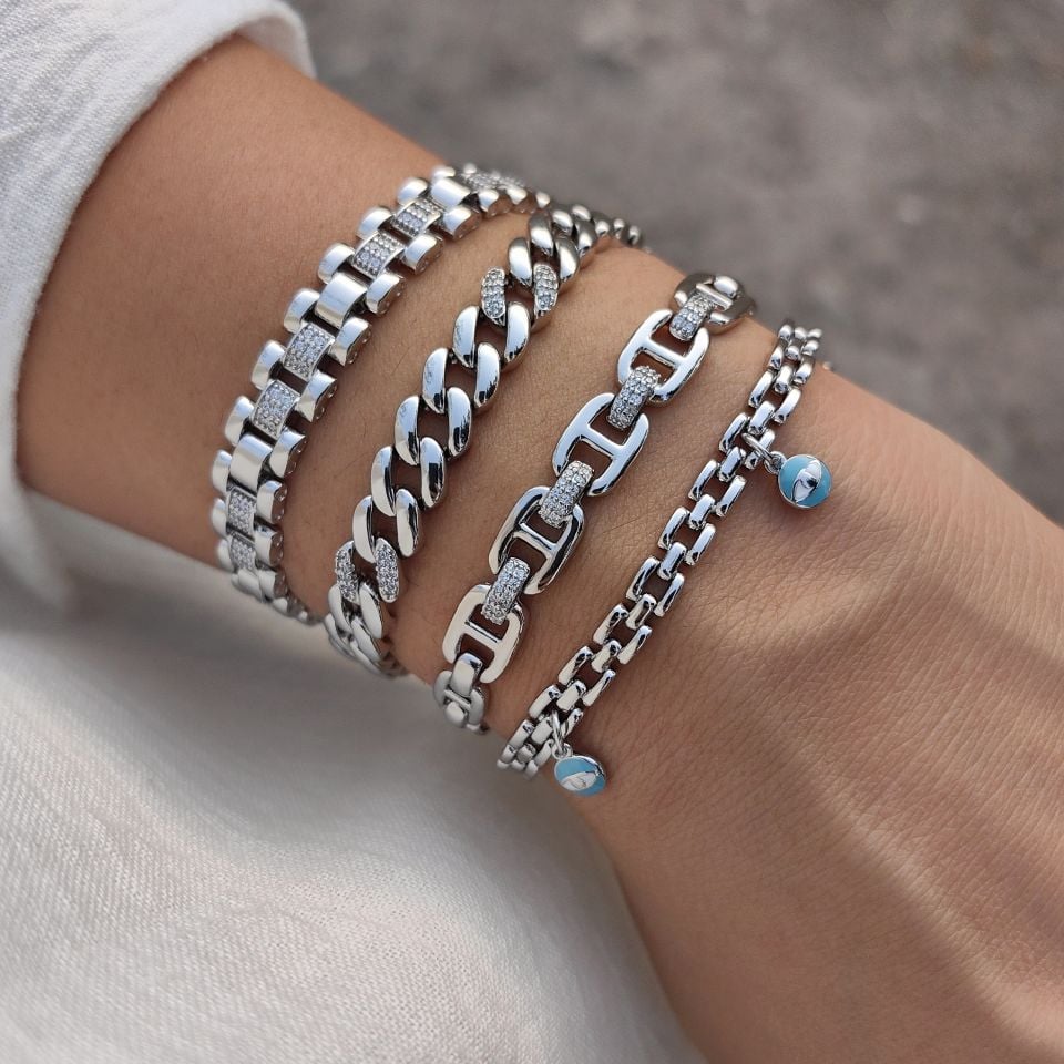 KUYUMCU İŞÇİLİĞİNDE SİLVER KAPLAMA BİLEKLİKLER