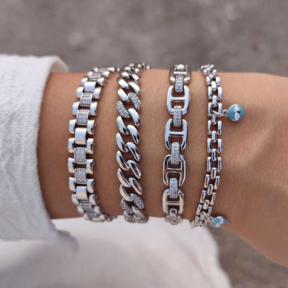 KUYUMCU İŞÇİLİĞİNDE SİLVER KAPLAMA BİLEKLİKLER