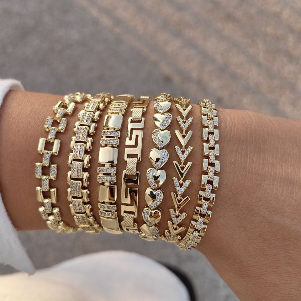 14K ALTIN KAPLAMA YENİ SEZON BİLEKLİKLER