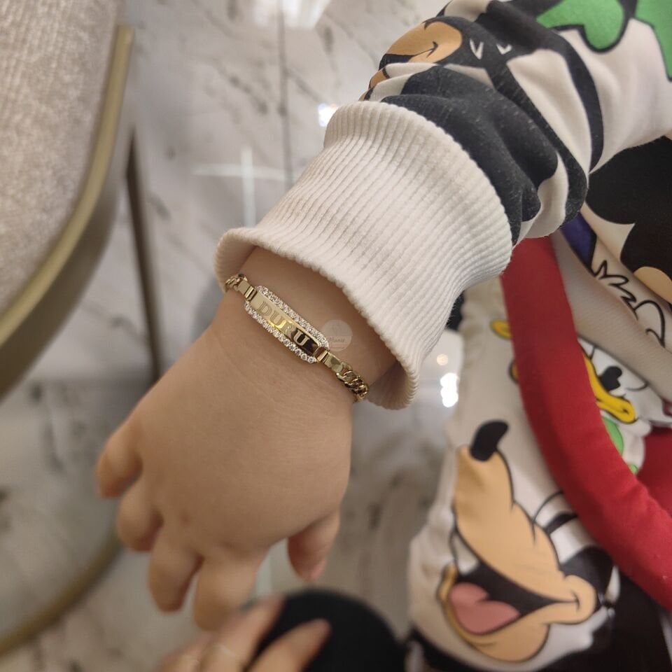 14K ALTIN KAPLAMA ÇOCUK BEBEK KÜNYESİ