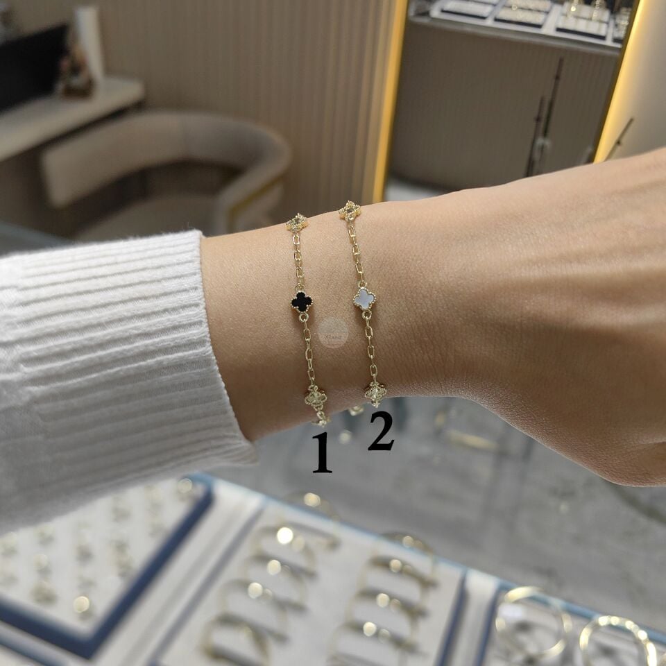 14K ALTIN KAPLAMA BİLEKLİKLER