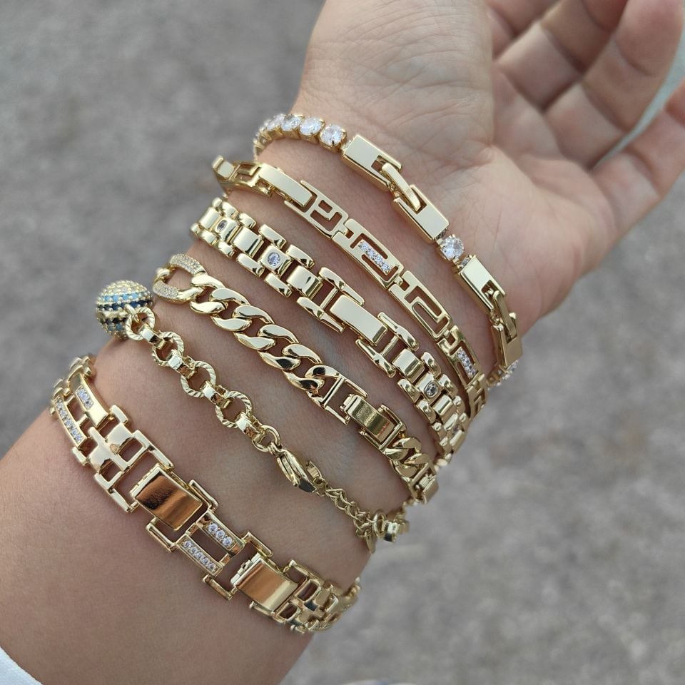 14k ALTIN KAPLAMA YENİ SEZON BİLEKLİKLER