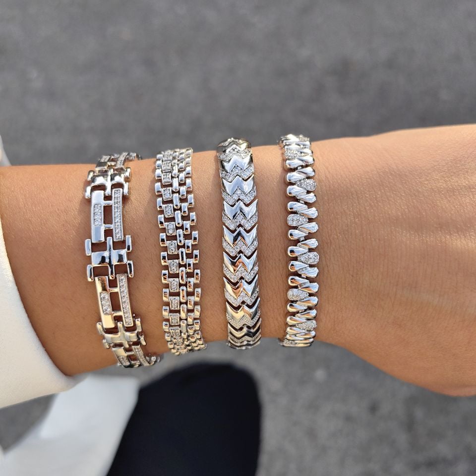 SİLVER KAPLAMA KUYUM BİLEKLİKLER