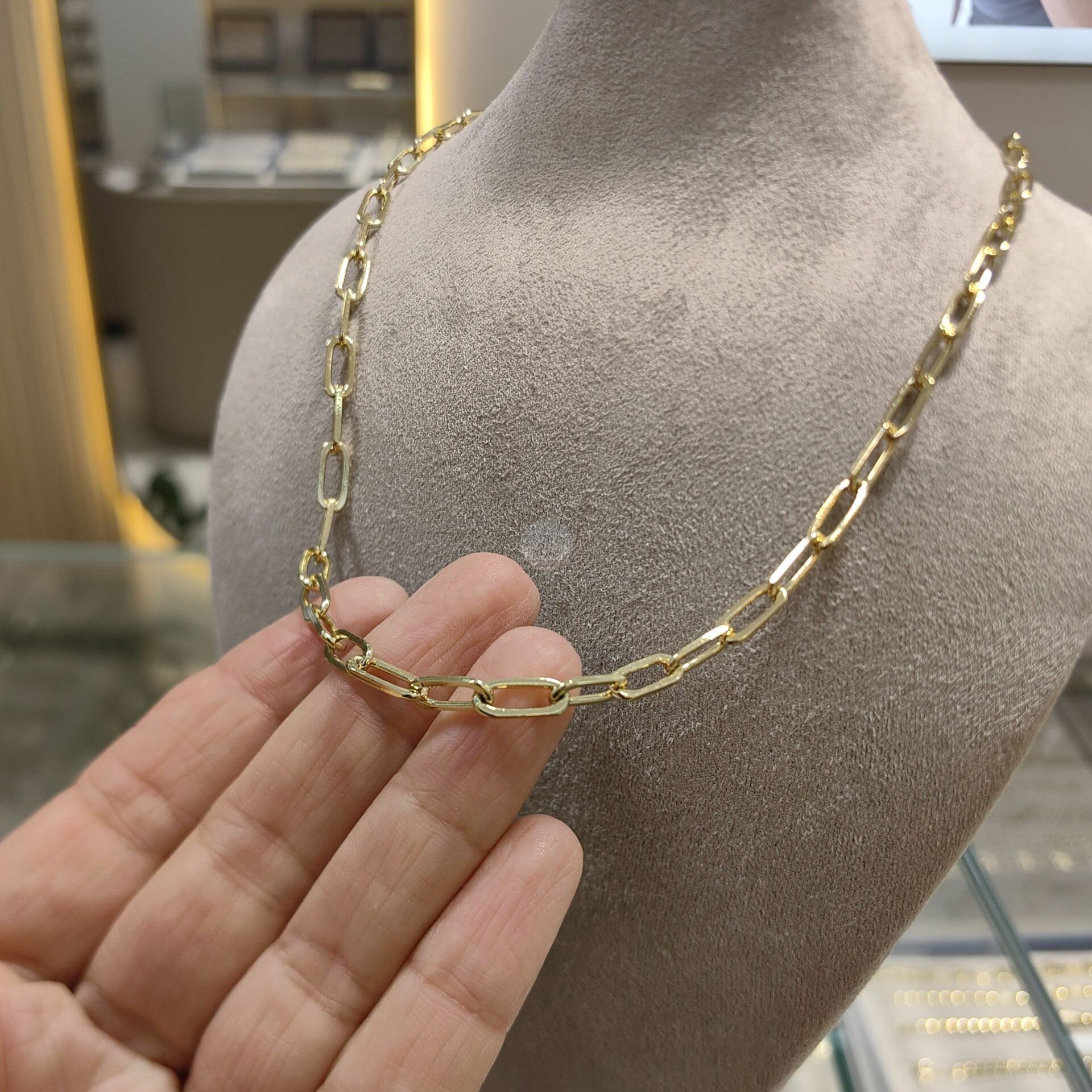 14K ALTIN KAPLAMA ATAÇ ZİNCİR