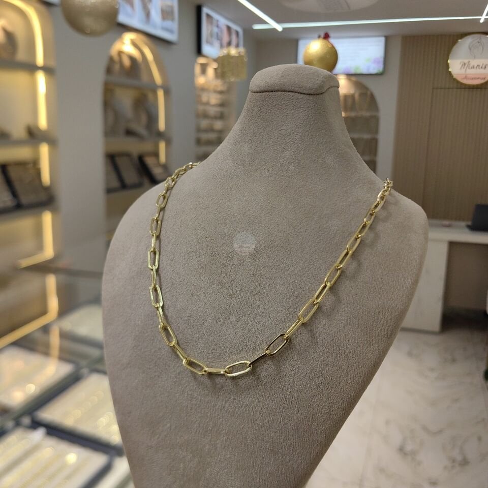 14K ALTIN KAPLAMA ATAÇ ZİNCİR