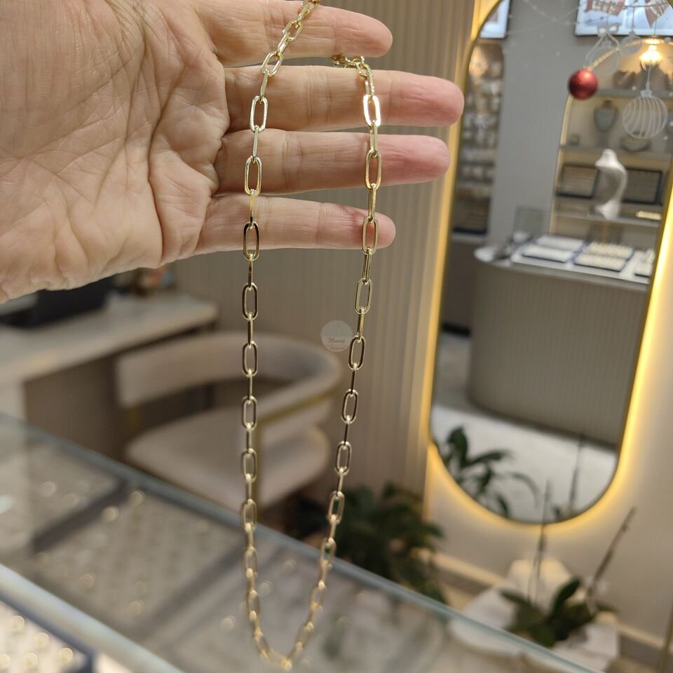 14K ALTIN KAPLAMA ATAÇ ZİNCİR