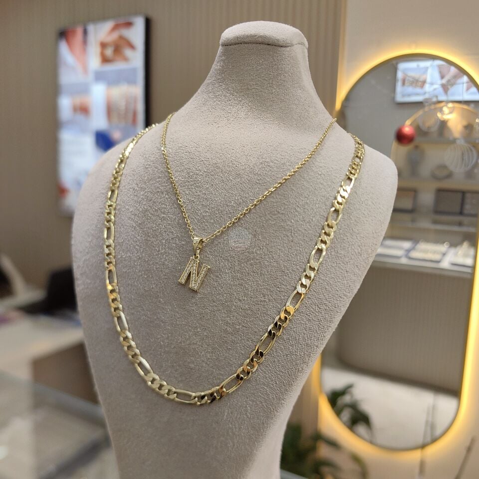 14K ALTIN KAPLAMA KOLYELER