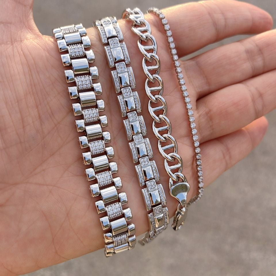 SİLVER KAPLAMA YENİ SEZON BİLEKLİKLER