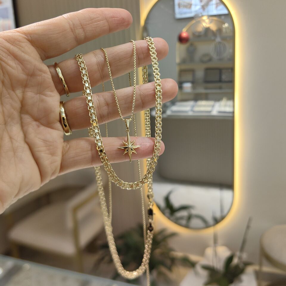 14K ALTIN KAPLAMA KOLYELER