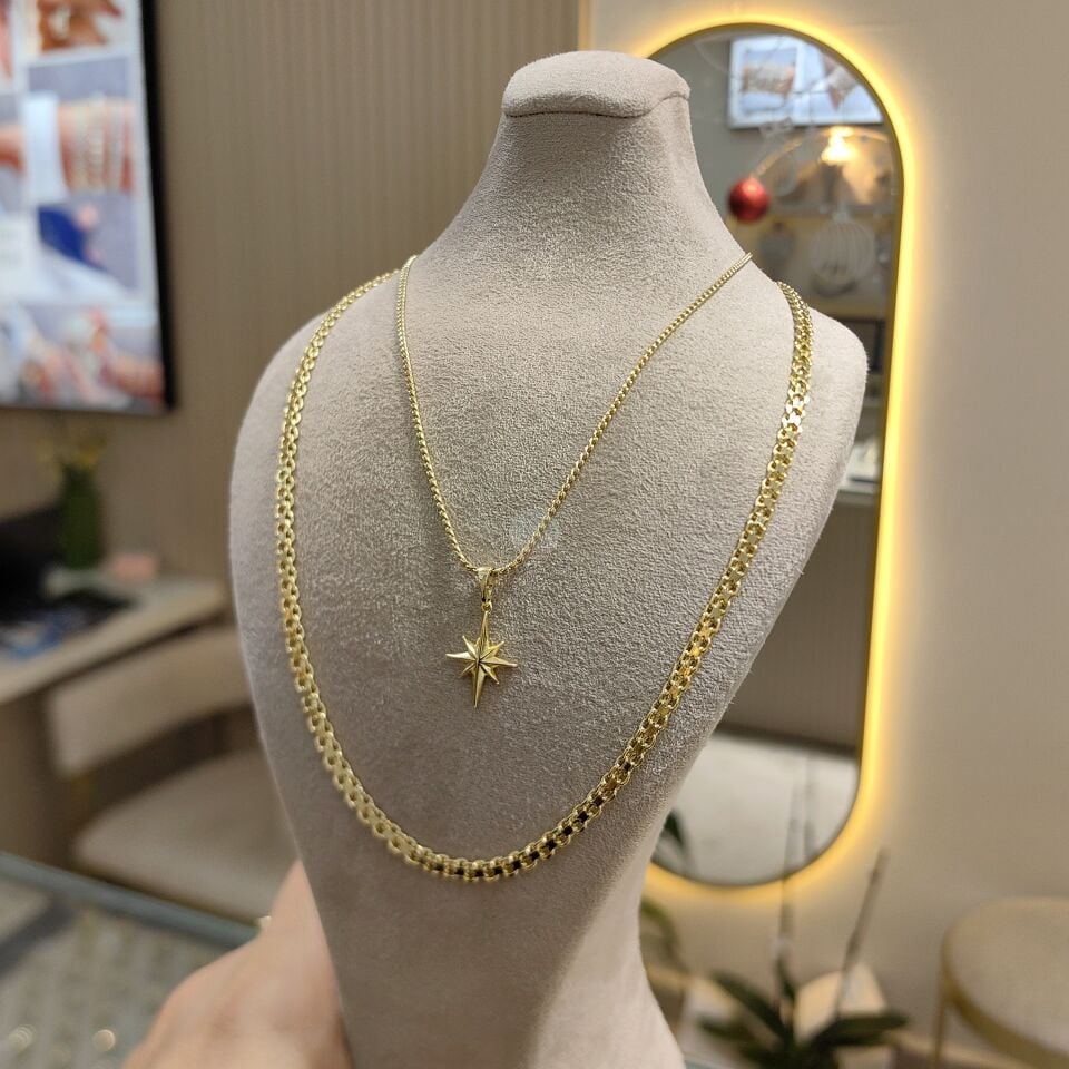 14K ALTIN KAPLAMA KOLYELER