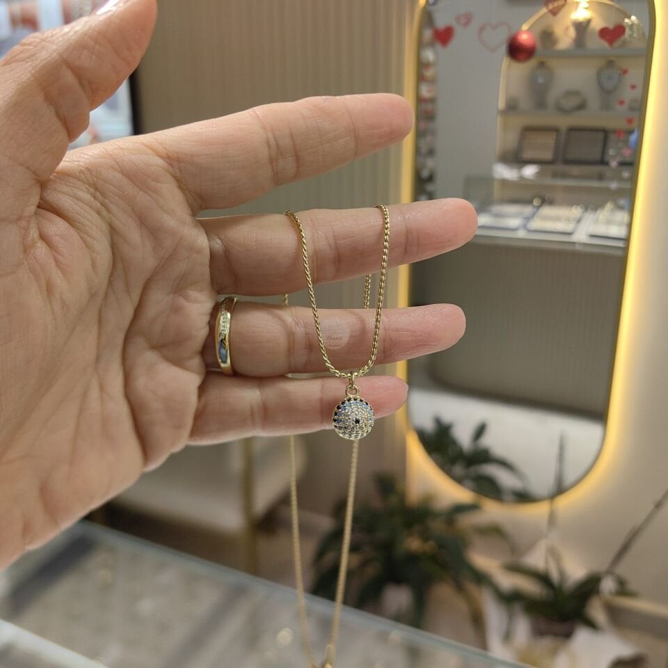 NAZAR BONCUKLU SET 14K