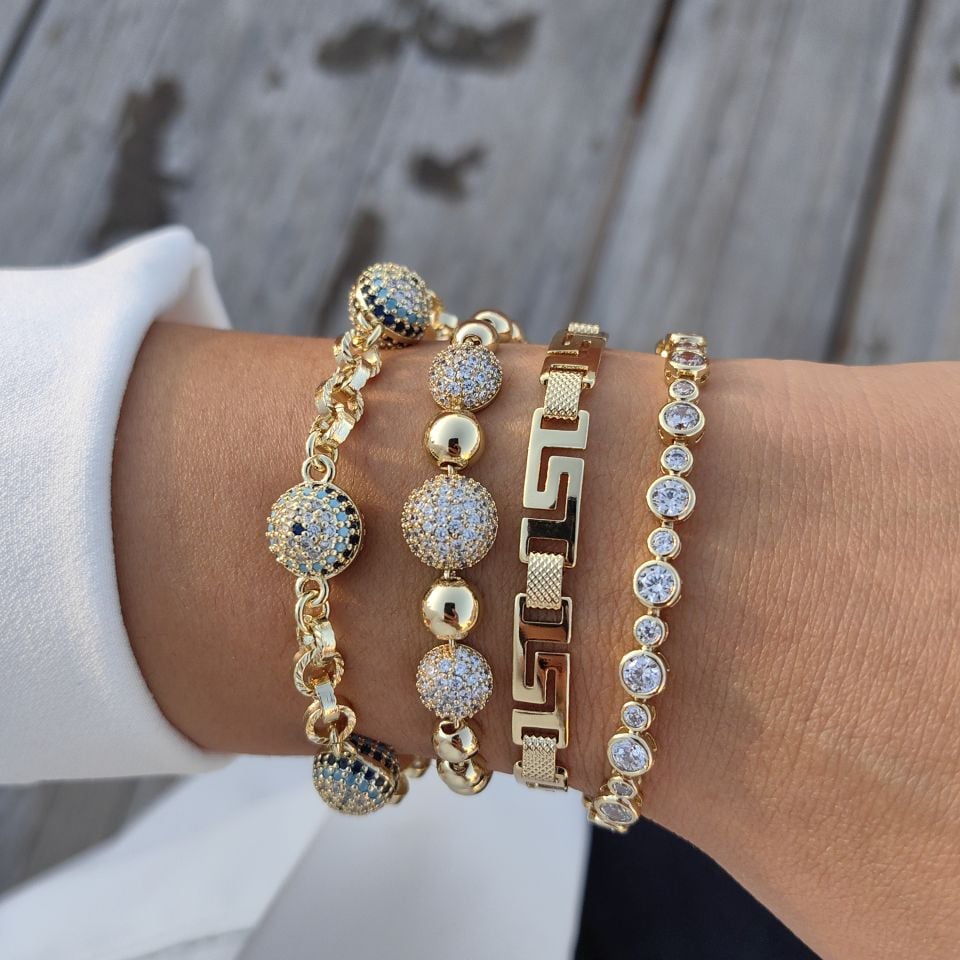 14K ALTIN KAPLAMA YENİ SEZON BİLEKLİKLER