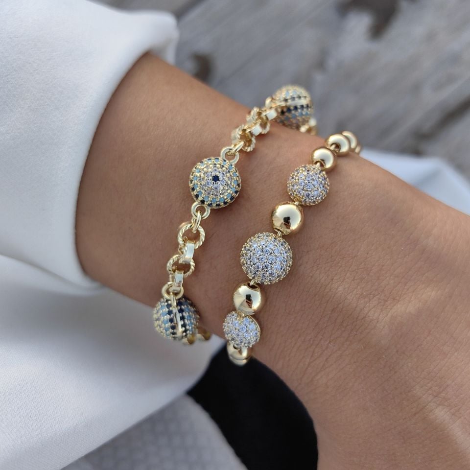 14K ALTIN KAPLAMA YENİ SEZON BİLEKLİKLER