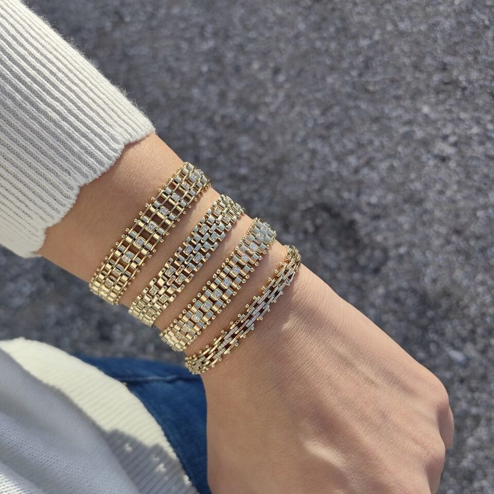 14K ALTIN KAPLAMA BİLEKLİKLER