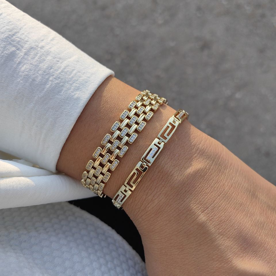 14K ALTIN KAPLAMA 2Lİ KOMBİN