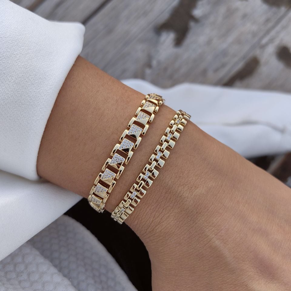 14K ALTIN KAPLAMA KOMBİN