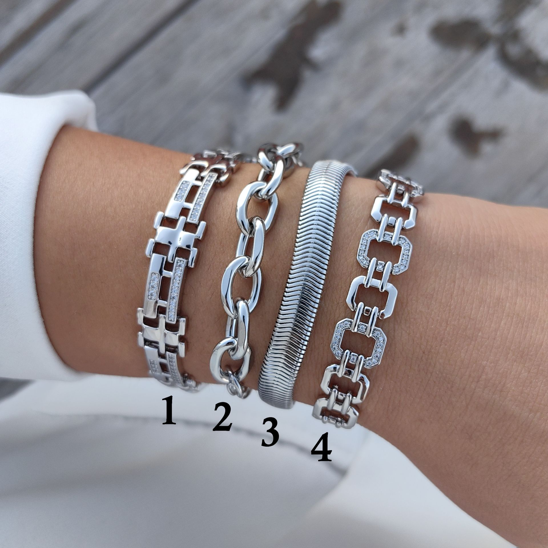 SİLVER KAPLAMA BİLEKLİKLER