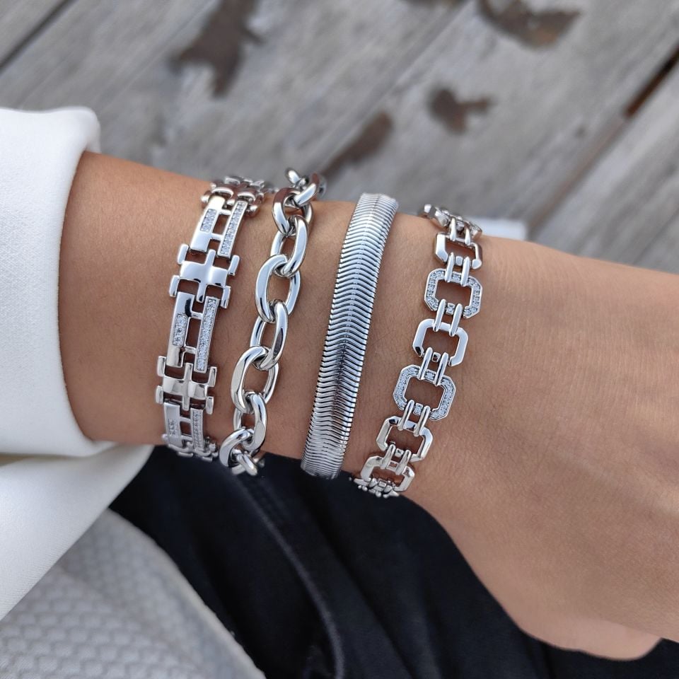 SİLVER KAPLAMA BİLEKLİKLER