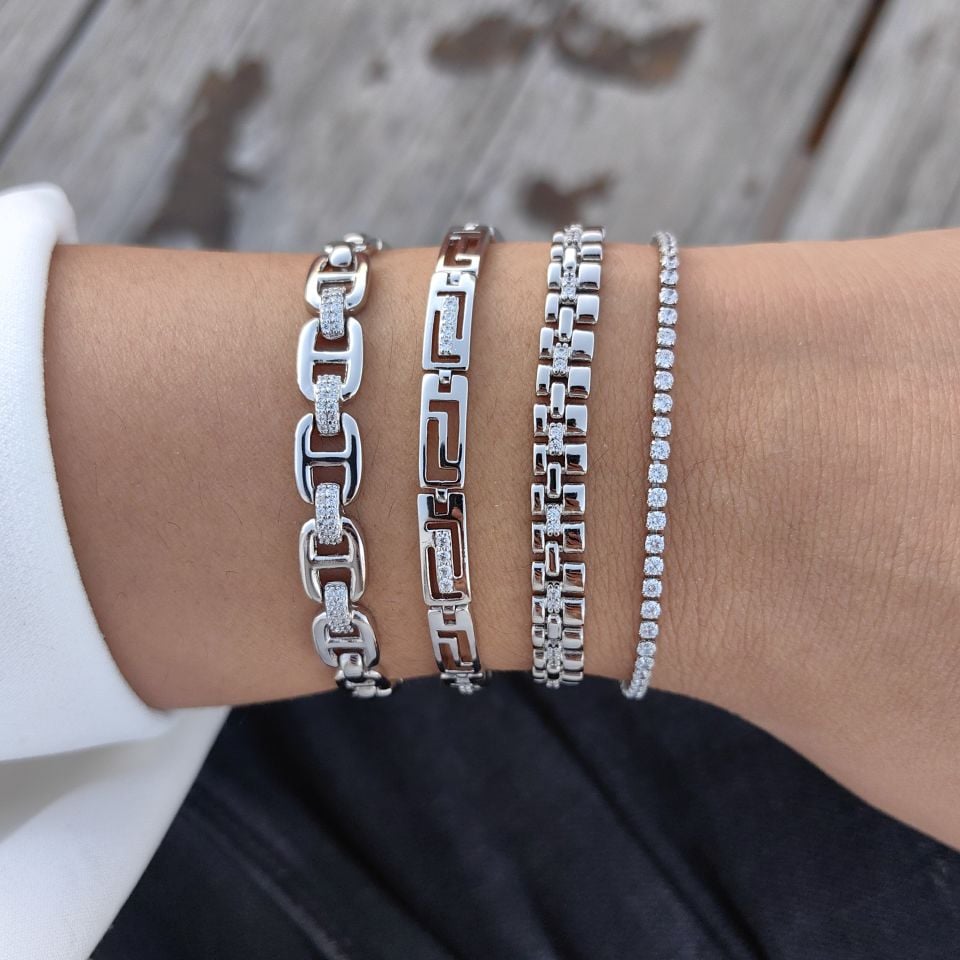 SİLVER KAPLAMA YENİ SEZON BİLEKLİKLER