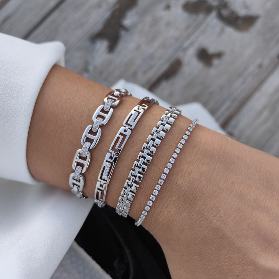 SİLVER KAPLAMA YENİ SEZON BİLEKLİKLER