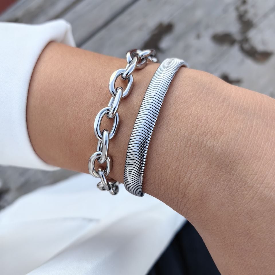 ÇELİK SİLVER  BİLEKLİKLER