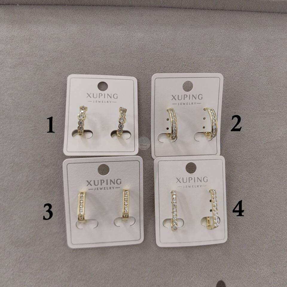 14K ALTIN KAPLAMA KÜPELER