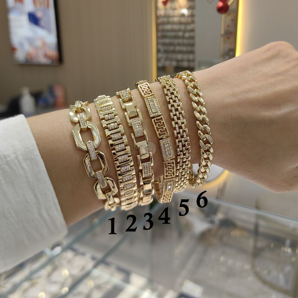 14K ALTIN KAPLAMA STAR BİLEKLİKLER