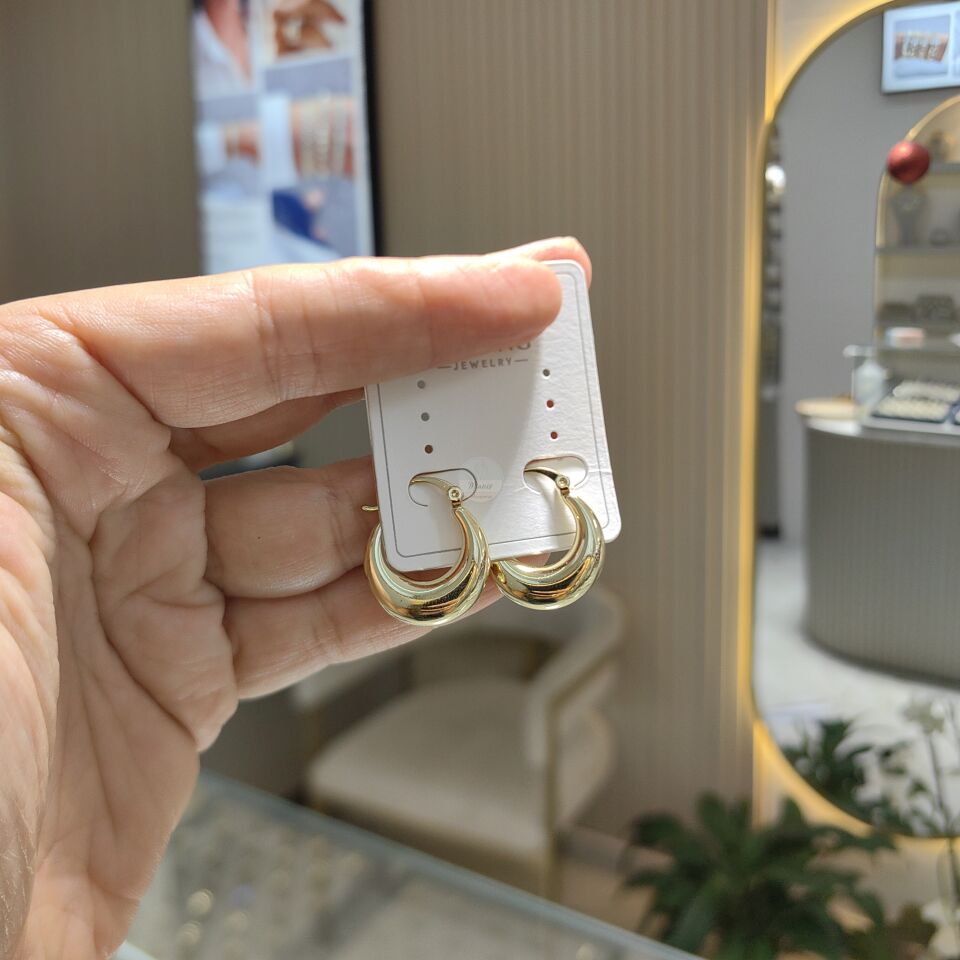 14K ALTIN KAPLAMA VİNTAGE KÜPE