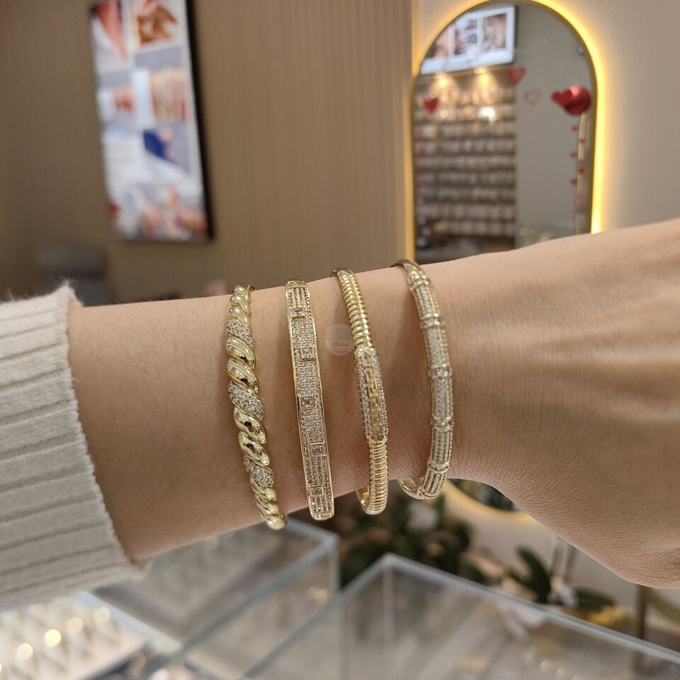 14K ALTIN KAPLAMA KELEPÇELER