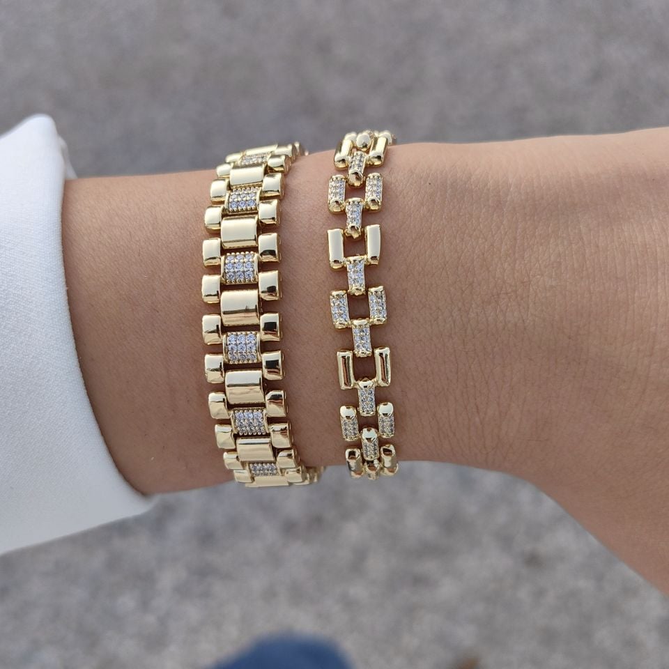 14K ALTIN KAPLAMA RLX KOMBİN