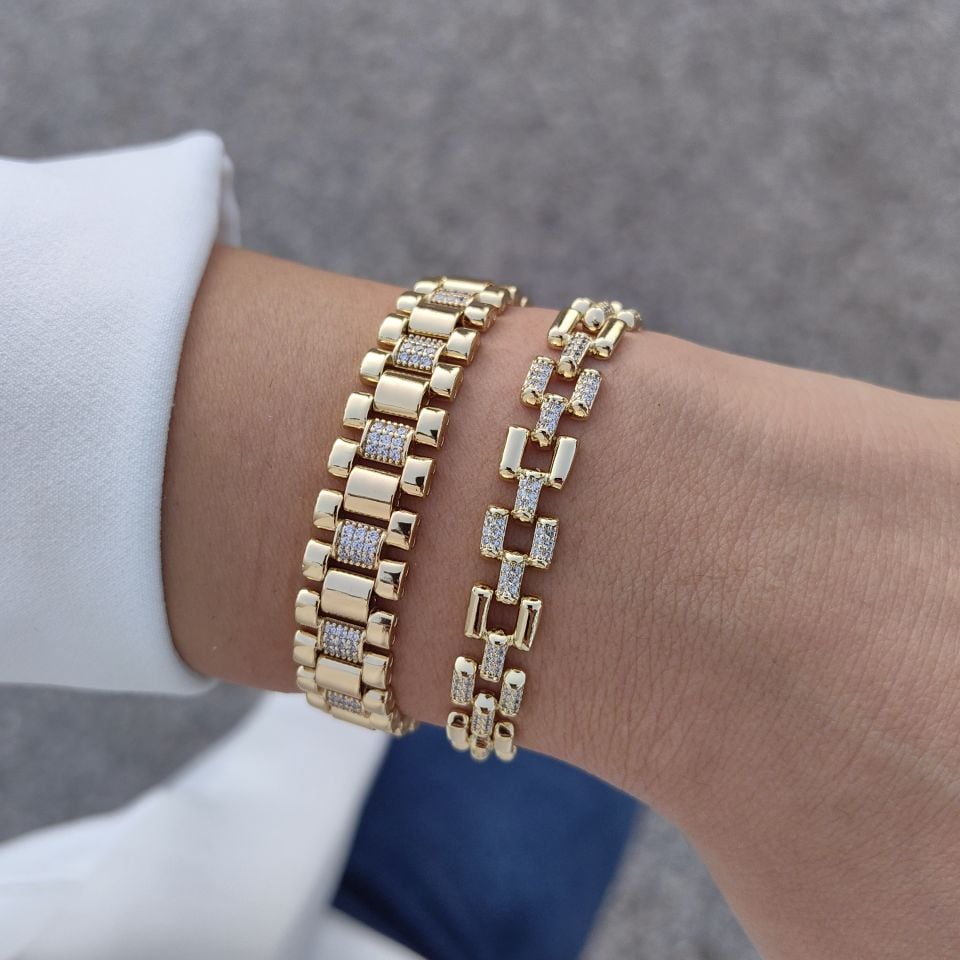 14K ALTIN KAPLAMA RLX KOMBİN