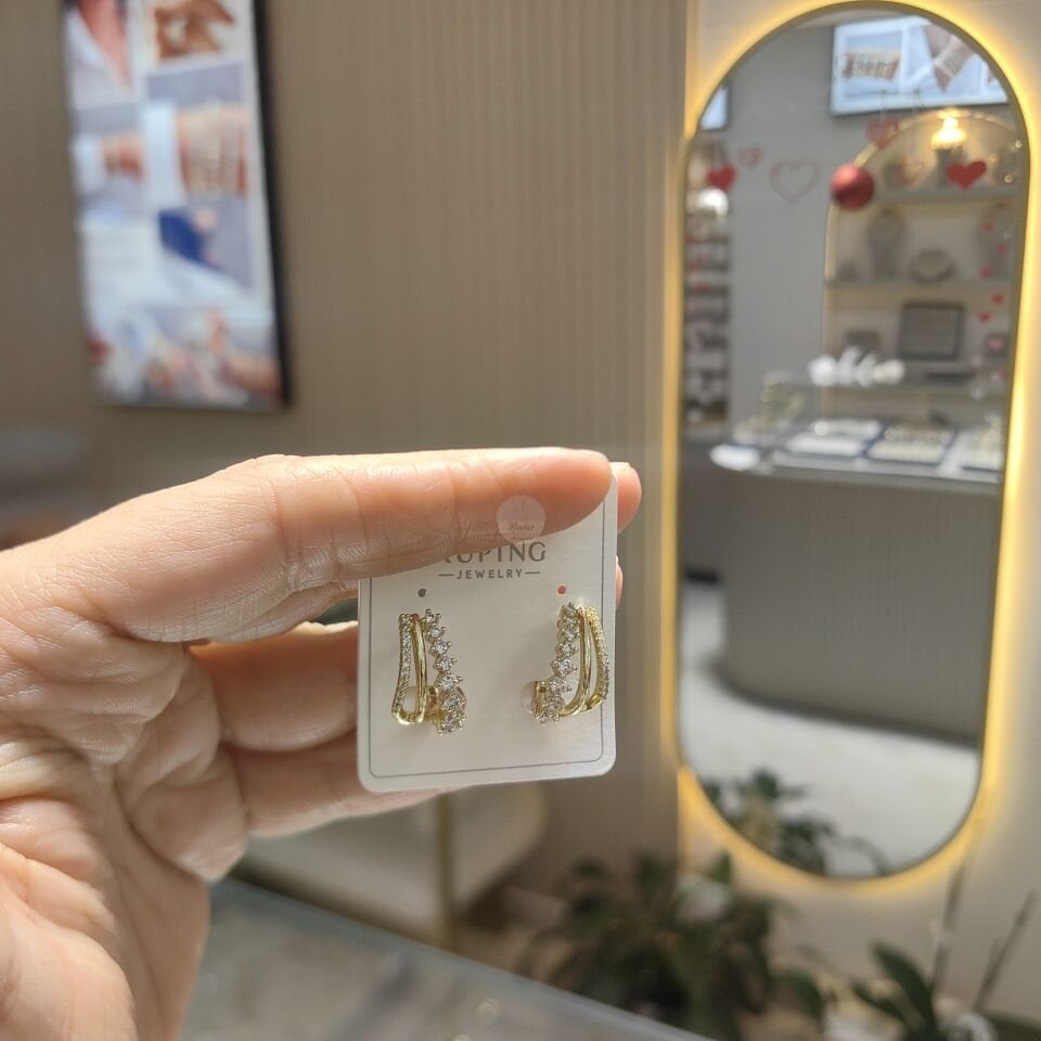 14K ALTIN KAPLAMA ROMANTIC KÜPE