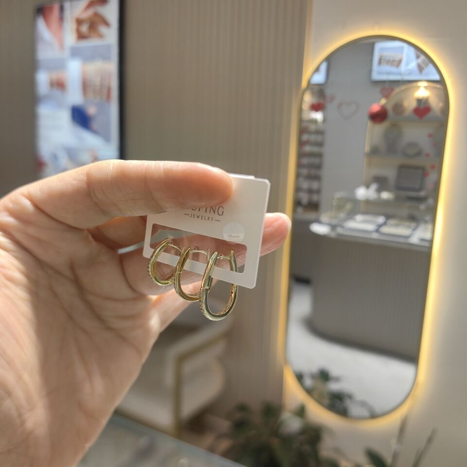 14K ALTIN KAPLAMA 3LÜ KÜPE