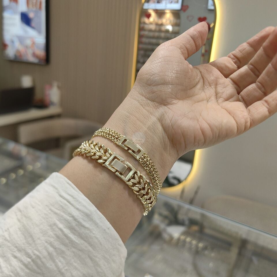 14K ALTIN KAPLAMA BİLEKLİKLER