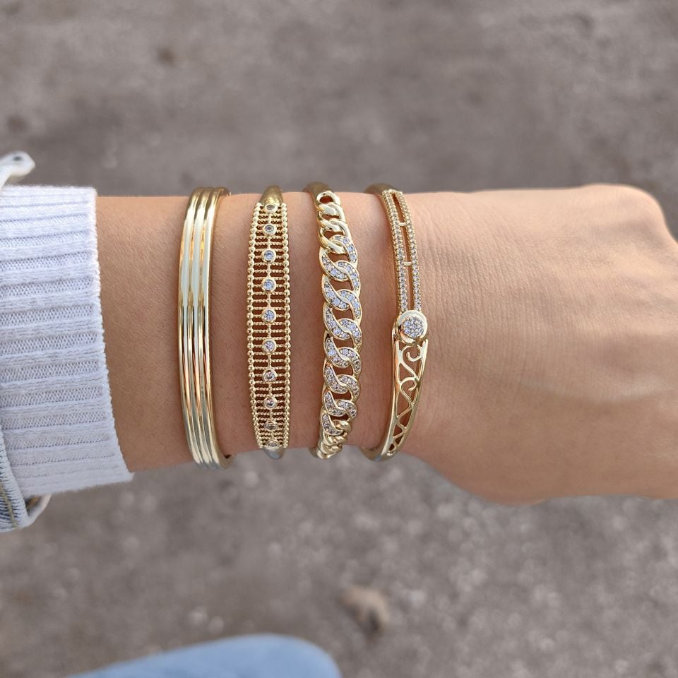 14 AYAR ALTIN KAPLAMA KELEPÇELER