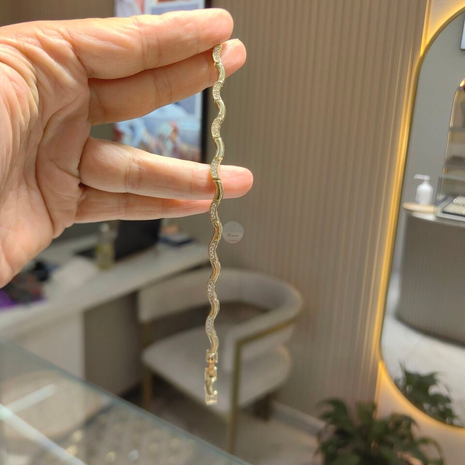 14K ALTIN KAPLAMA BİLEKLİK