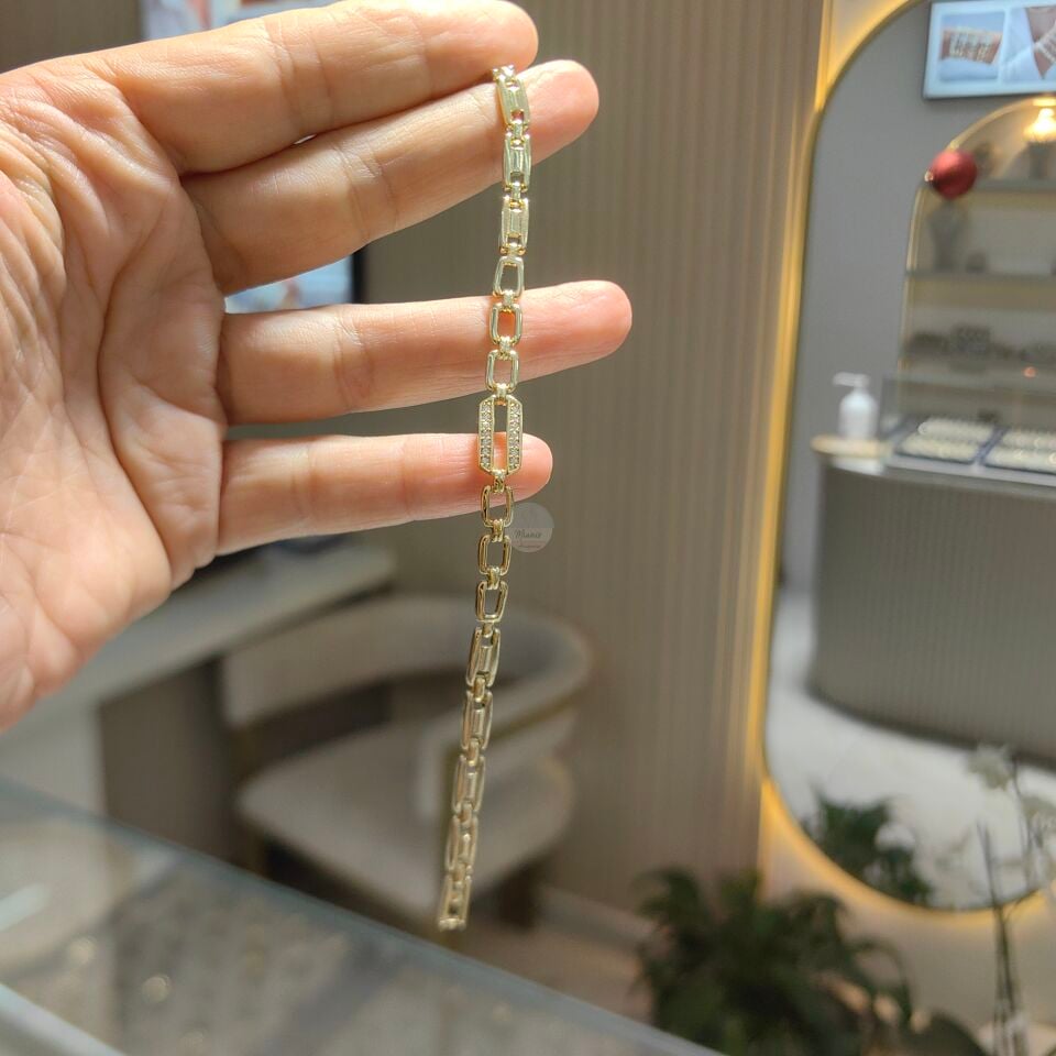 14K ALTIN KAPLAMA BİLEKLİK