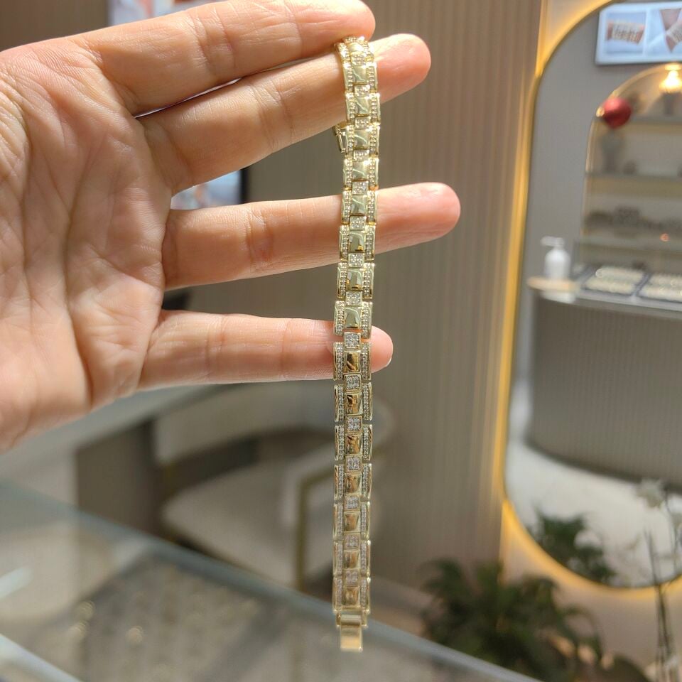 14K ALTIN KAPLAMA BİLEKLİK