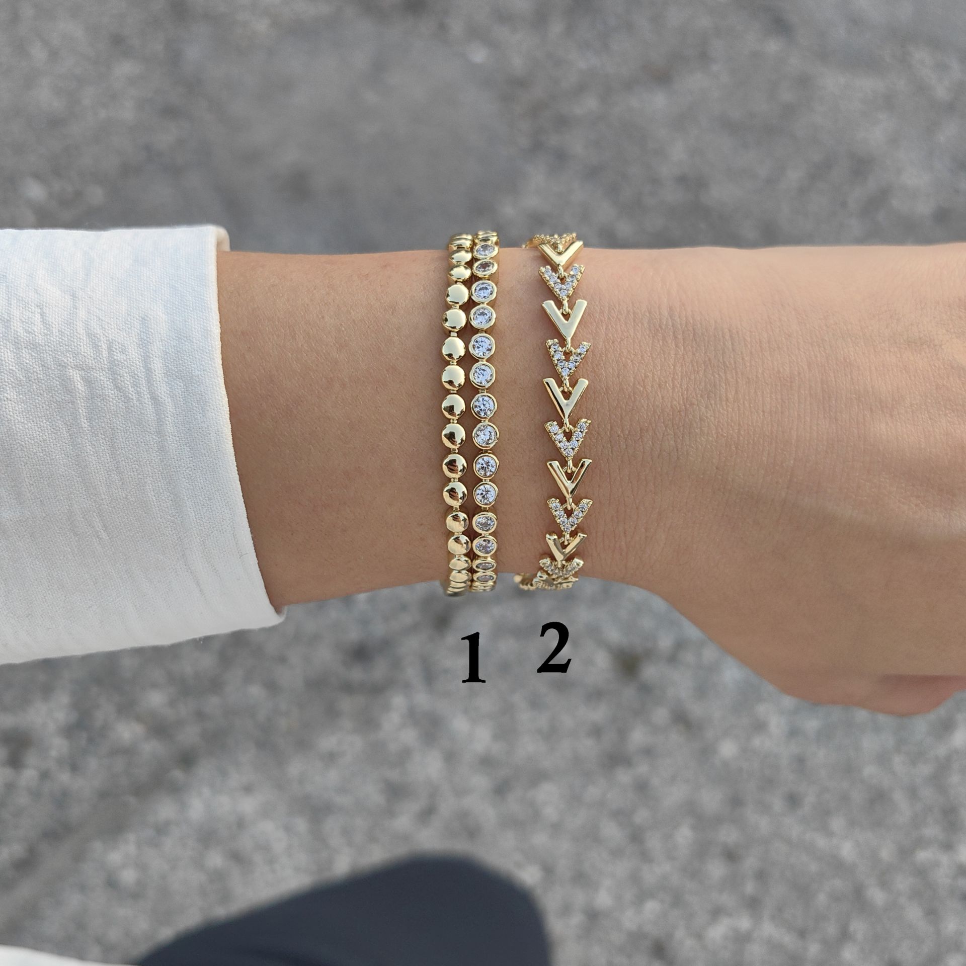 14 AYAR ALTIN KAPLAMA BİLEKLİKLER